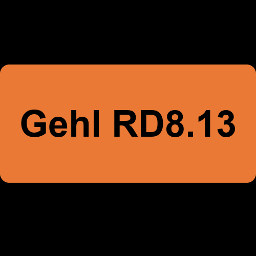 Gehl RD8.13